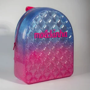 Mochila Infantil Molekinha com Glitter: Estilo e Brilho para Meninas - Imagem 8