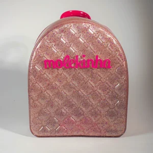 Mochila Infantil Molekinha com Glitter: Estilo e Brilho para Meninas - Imagem 5