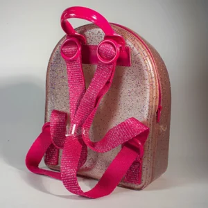Mochila Infantil Molekinha com Glitter: Estilo e Brilho para Meninas - Imagem 3