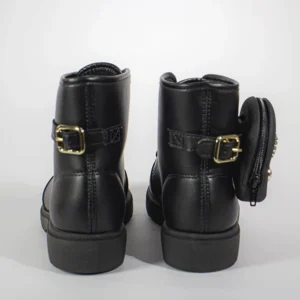 Bota Coturno Infantil Menina Bolsinha Molekinha - Imagem 3