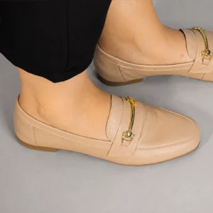 Mocassim Feminino Ser Comfy em Couro Legítimo - Imagem 3