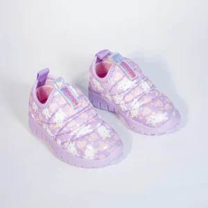 Tênis Infantil Novopé Slip On Unicórnio Lilás - Imagem 1